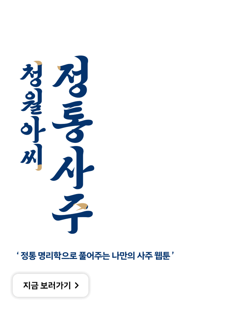 청월아씨 정통사주 텍스트